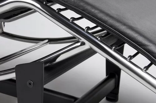 King Home Divano Pihenőszék Valódi Bőr Fekete Ergonomikus