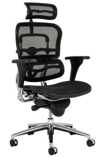 King Home ERGO Ergonomikus Hálós Irodai Szék Fekete