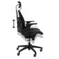 King Home Ventiler Ergonomikus Irodai Szék Fekete Hálós