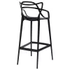 King Home HILO Premium Bárszék Polipropilén Fekete 65cm
