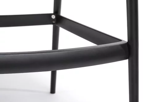 King Home HILO Premium Bárszék Polipropilén Fekete 65cm