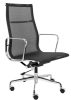 King Home Aeron Premium Irodai Szék Hálós Króm Fekete