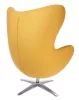 EGG WIDE karosszék mustár 13 - gyapjú, acél lábazat