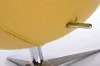 EGG WIDE karosszék mustár 13 - gyapjú, acél lábazat