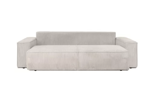 King Home PILLOW Kihúzható Kanapé Kordszövet Téglavörös