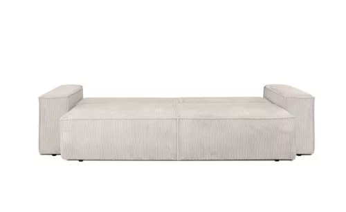 King Home PILLOW Kihúzható Kanapé Kordszövet Téglavörös