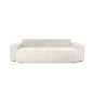 King Home Pillow Kihúzható Kord Kanapé Világos Bézs