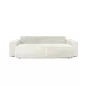 King Home Pillow Kihúzható Kord Kanapé Világos Bézs