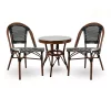 King Home Cafe Paris Alumínium Rattan Szék Dióbarna UV-álló
