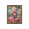 King Home Neon Bulldog Léggömb LED Művészi Falikép