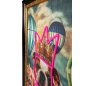 King Home Neon Bulldog Léggömb LED Művészi Falikép