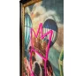 King Home Neon Bulldog Léggömb LED Művészi Falikép