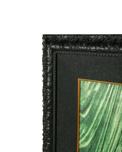 King Home Pearls Leopard Luxus Művészeti Kép Gyöngy Díszítéssel