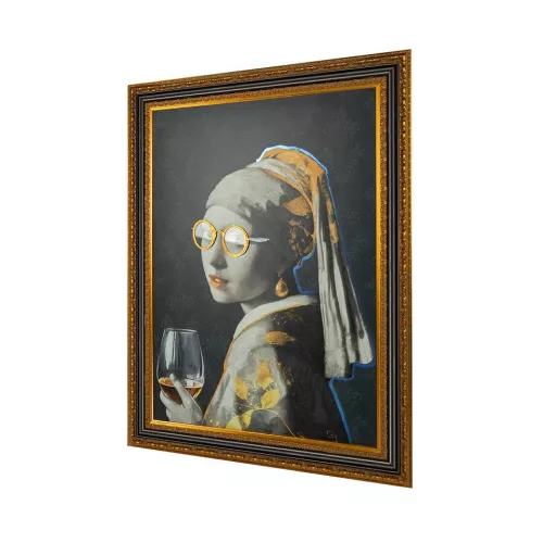 King Home Pearls and Wine Modern Művészeti Nyomat 106x140