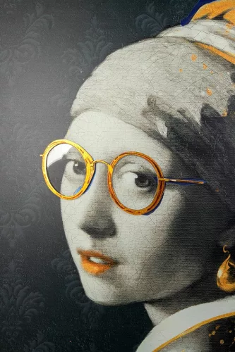 King Home Pearls and Wine Modern Művészeti Nyomat 106x140