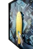 King Home Big City Skater New York Városkép Vászonkép Sárga 130x130