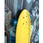   King Home Big City Skater New York Városkép Vászonkép Sárga 130x130