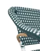 King Home Miramar Kávéházi Türkiz Rattan Kerti Szék