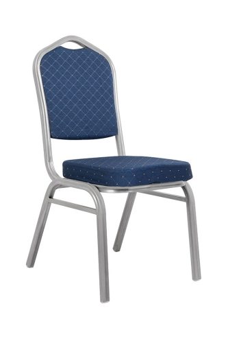 King Home Ares Bankett Szék Kék Ezüst