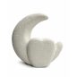 King Home MOON Gyerek Fotel Fehér Plüss Hold
