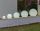 New Garden Buly 50 Kültéri LED Gömblámpa Fehér