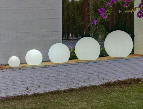 New Garden Buly 50 Kültéri LED Gömblámpa Fehér