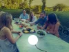 New Garden Buly 50 Kültéri LED Gömblámpa Fehér