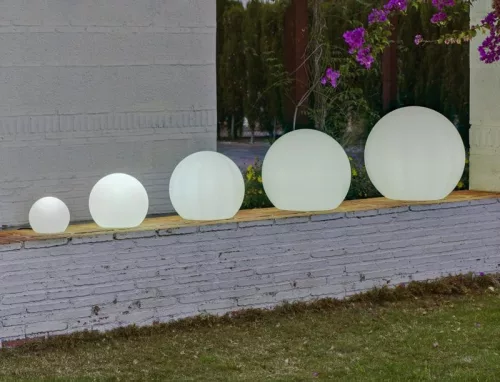 New Garden Buly 60 Kültéri LED Gömblámpa Fehér
