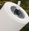 New Garden Bambu 90 LED Világító Polietilén Virágtartó Fehér