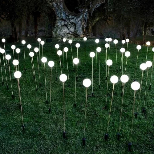 New Garden Bruna 80 Napelemes LED Kerti Lámpa Réz Hármas