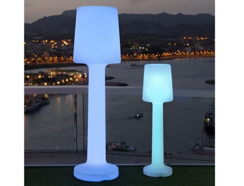 New Garden Carmen 165 Kültéri LED Állólámpa Polietilén Fehér