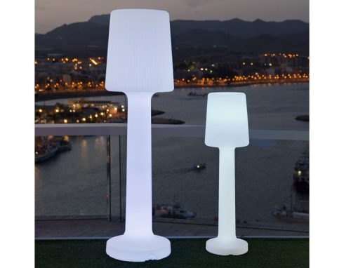 New Garden Carmen 165 Kültéri LED Állólámpa Polietilén Fehér