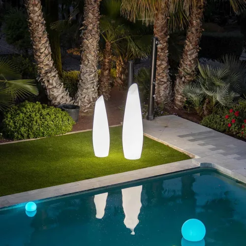 New Garden Fredo 140 LED Kerti Állólámpa Fehér RGB