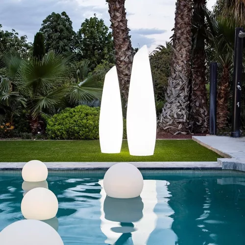 New Garden Fredo 170 Akkumulátoros Kerti LED Állólámpa Fehér