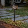 New Garden Greta Solar 5in1 Újrahasznosított Kerti Lámpa Fekete