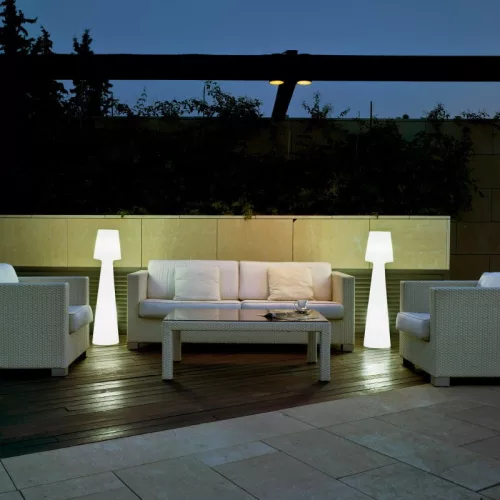 New Garden Lola 110 Battery LED Kültéri Állólámpa Fehér RGB