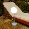New Garden Norai Slim 35 Akkumulátoros Asztali Lámpa Rózsaarany