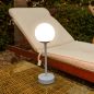 New Garden Norai Slim 35 Akkumulátoros Asztali Lámpa Rózsaarany