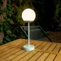   New Garden Norai Slim 35 Akkumulátoros Asztali Lámpa Rózsaarany
