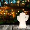 New Garden Panchito Kaktusz Kerti Lámpa Polietilén Fehér LED