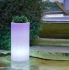 New Garden Palma 70 Napelemes LED Világító Virágcserép Fehér