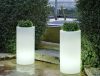 New Garden Palma 70 Napelemes LED Világító Virágcserép Fehér
