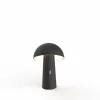 New Garden Shitake Vezeték Nélküli Asztali LED Lámpa Fekete