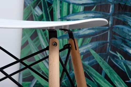 Modesto Design Bord Polipropilén Ülőke Fehér Bükkfa