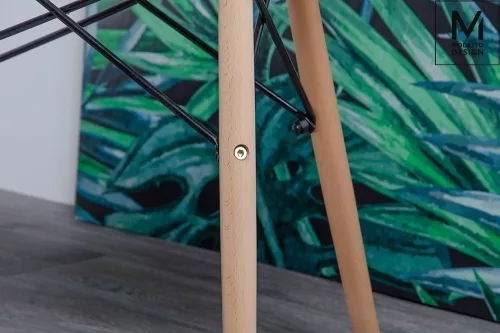 Modesto Design Bord Polipropilén Ülőke Fehér Bükkfa