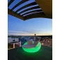 New Garden Formentera Solar LED Kerti Kanapé Fehér