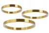 King Home Ring 60 80 100 Arany LED Függőlámpa Szett