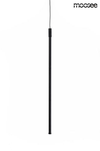 Moosee Ombre 60 LED Függőlámpa Acél Fekete Minimalista