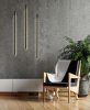 Moosee Ombre 60 LED Függőlámpa Acél Fekete Minimalista