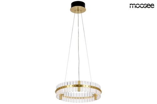 MOOSEE Saturnus 47 LED Kristály Függőlámpa Arany